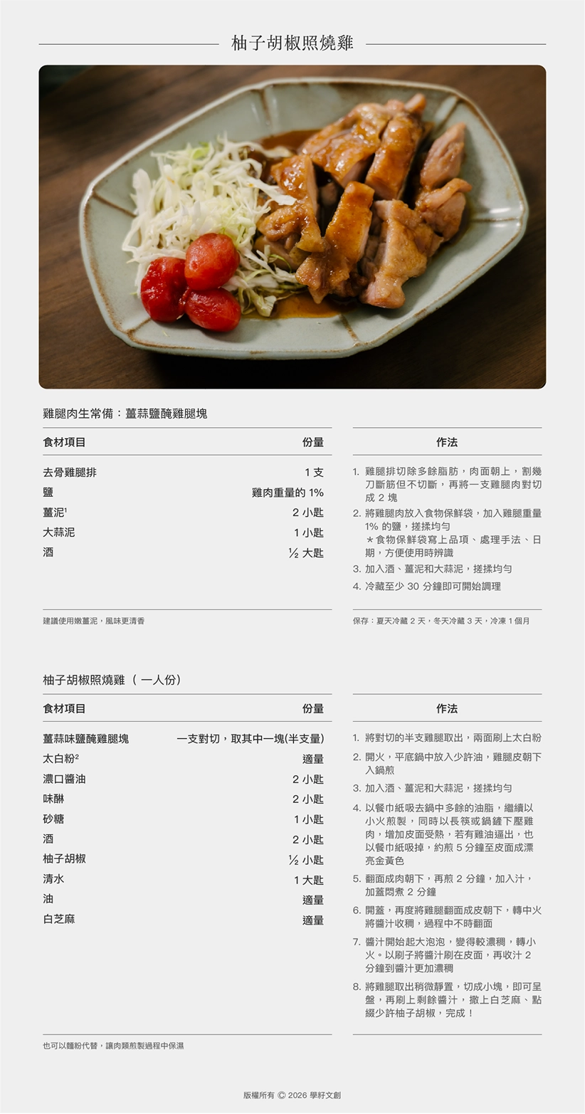 電子版食譜