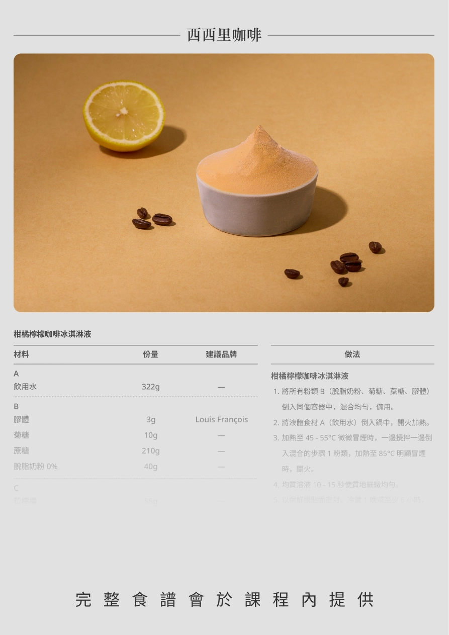 recipe ingredients